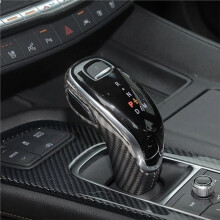 Real Carbon Fiber Car Gear Shift Knob Cover for XT4 CT6 2018-2019 Console Gear Knob Cover Modified Parts