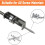 4 Pcs Spring-Loaded Screw Holder Bit,Anti-Drop Operation Bit Holder,Single-Hand Screwdriver Bit Drive Guide Drill Bit 1