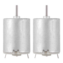 2X 8000 RPM 9V 68mA couple eleve cylindrique magnetique -moteur  argent