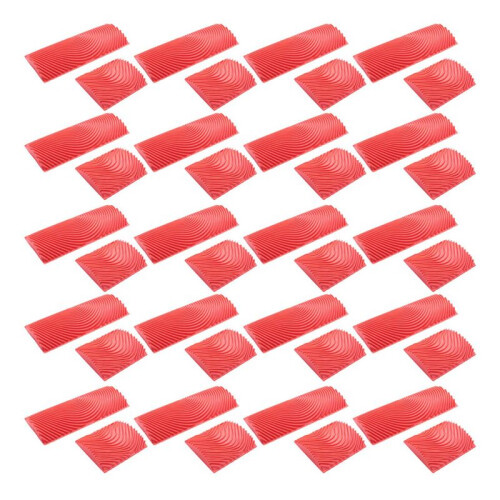 40Pcs Wood Graining Grain Rubber Patin Painting Effects DIY Wall Decoration Tools 1