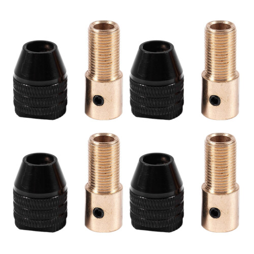 4X  0.3-3.5mm Small For  Electronic Drill Chuck Bit Tool Set Universal New