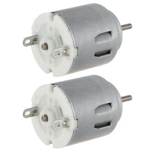 2X 6-12V 3000 RPM Cylindrical Shaft Motor for Cars