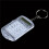 3X Clear Plastic Casing 8 Digits Electronic  Calculator W Keychain 6