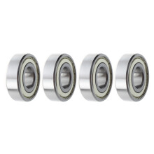4X 6203Z Gola Profonda Doppia Metallo Cuscinetto A Sfere