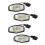 4Pcs Car LED Targa Luce Luce Targa Luce per    Accord Nero 1