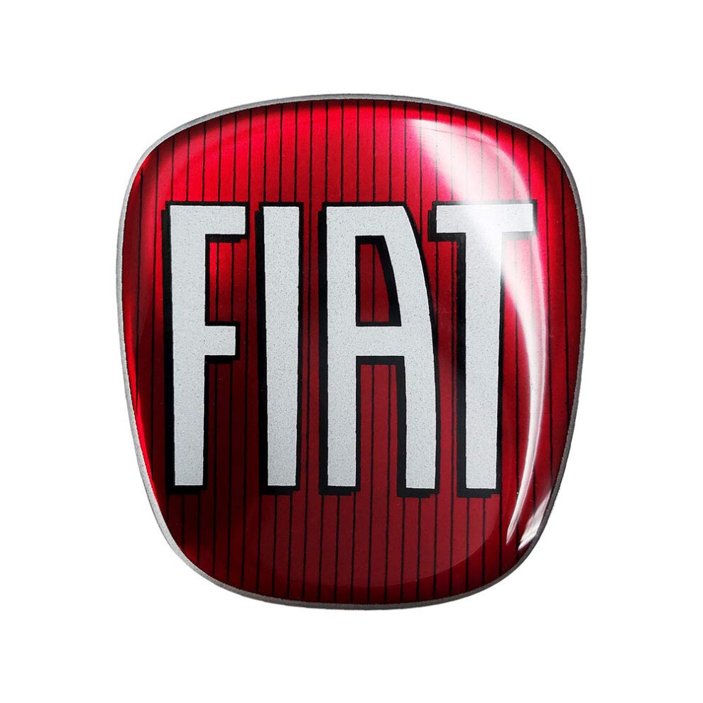 Ams 32015 Fiat 3D Sticker Logo Front + Rear For Big Point 5051226149023