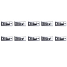 10X Steel Door Exit Release Push Button Home Part of Access Control M1L3