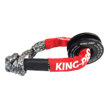 KING-PRO Recovery Ring 7/16"x20" Soft Shackle 35,000lbs Breaking Strength with Snatch Ring 45,000lbs for Full-Size Truck Large SUVs Offroad Vehicels
