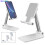 (black) Adjustable Folding Cell Phone Stand Holder Mount Desk Dock 1