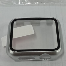 (Silver(42mm)) For Apple Watch Series 8 7 6 5 4 SE 3 iWatch Protective Screen Cover Case