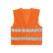 PAIF High Visibility Safety Vest Yellow with Reflective Stripes ? Certified EN ISO 20471:2013+A1:2016 ? One Size 65x65 cm ? Lightweight and Durable