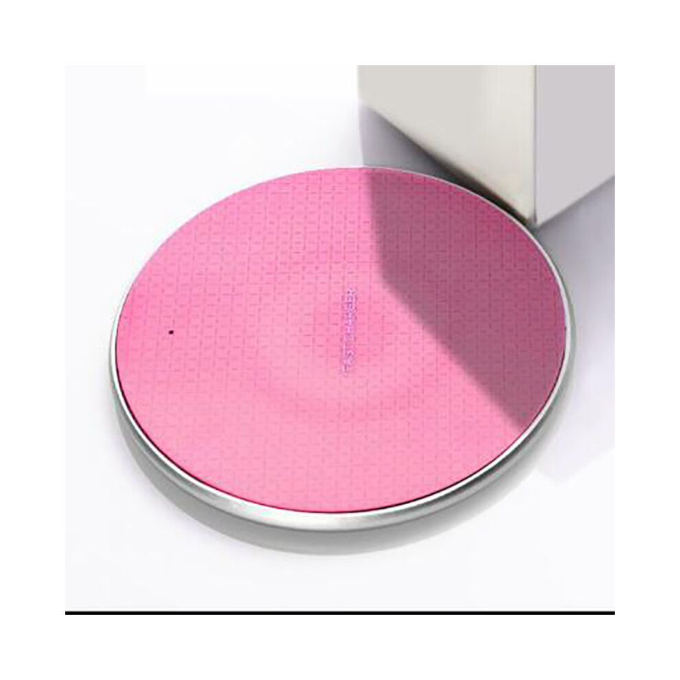 (Pink) Qi Wireless Charger Pad 10W Fast Charging Dock For Iphone Samsung Huawei Xiaomi Pink 110691427236