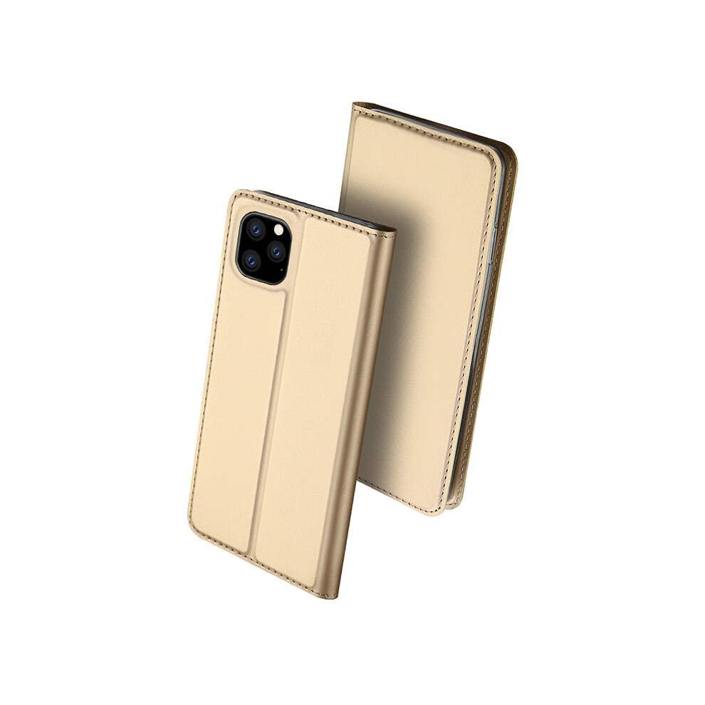 (Gold, Iphone11(6.1)) For Iphone 11 Pro Max Magnetic Slim Leather Flip Wallet Cover Case Multicolor 320997868019
