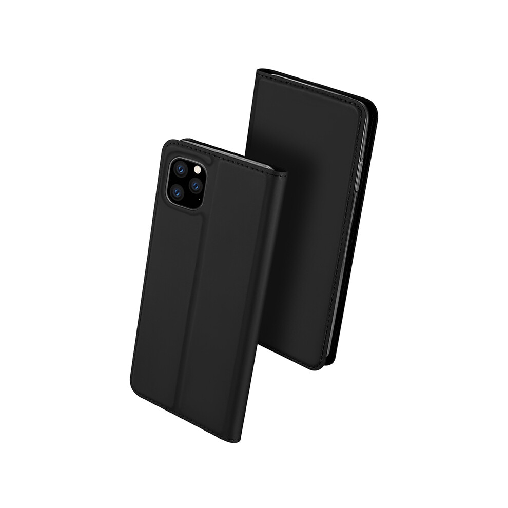 (Black, Iphone11 Pro(5.8)) For Iphone 11 Pro Max Magnetic Slim Leather Flip Wallet Cover Case Multicolor 320997868064