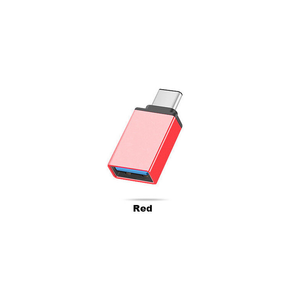 (Rose ) Usb-C 3.1 Type C Male To Usb 3.0 Adapter Otg Data Sync Charging Cable Red 110691422743