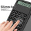 Calculator 5.0 Inch with Button Cell Tablet Learning Business Office Portable Folding LCD Tablet Calculator 4