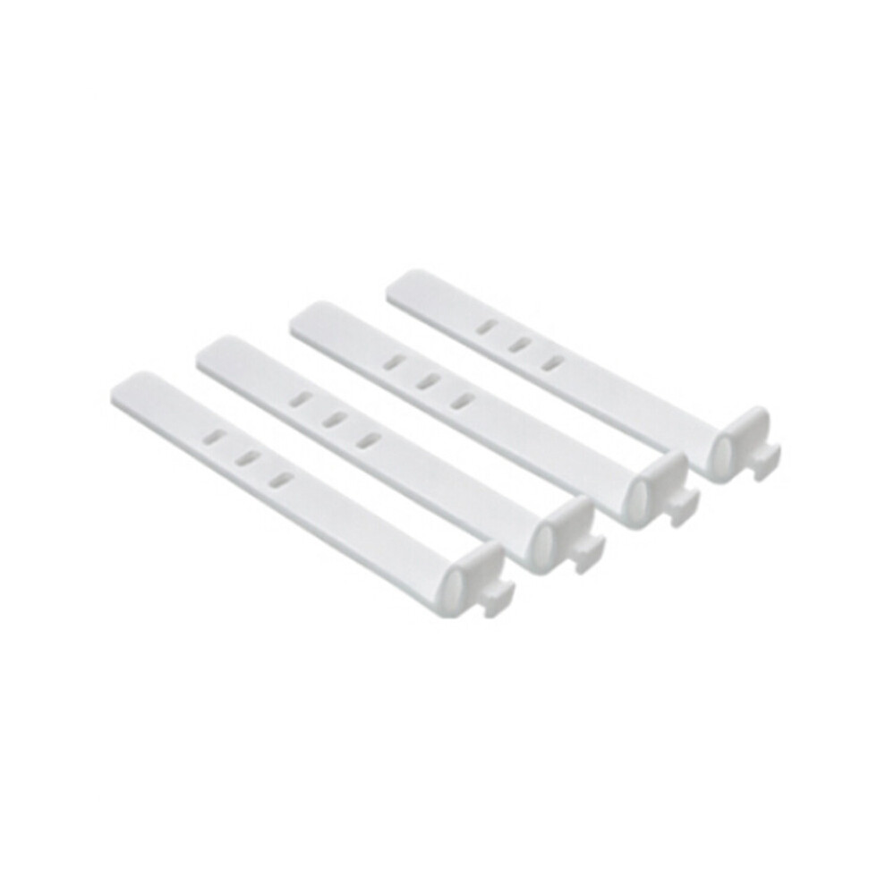 (White) Cute Candy Color Earphone Cable Winder Data Cord Organizer Silicone Snap-On Wire Manager White 320997862055