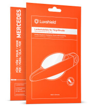 Luxshield Car Door Handle Protection Film for recessed grips for Mercedes Benz EQC N293 I 2019-2023 - Anti-Scratch Foil - Clear Paint Protection Film