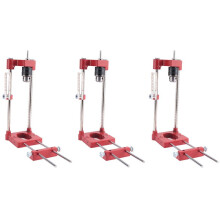 3X Localisateur de Perceuse Localisateur de Poinçon Tout Métal avec échelle Localisateur de Forage de Précision Réglable Outil de Perforateur de