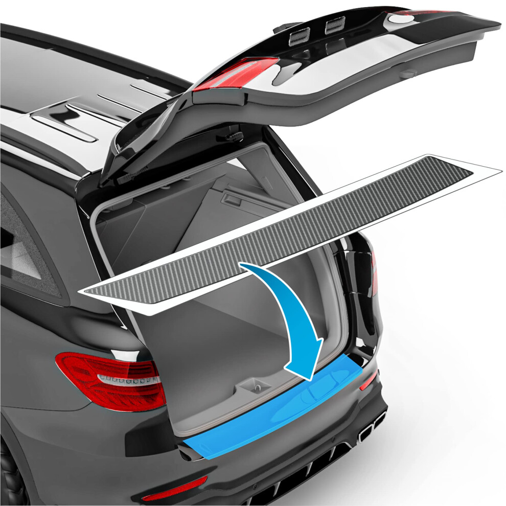 Uprotect Car Bumper Protector Full Set For Skoda Octavia Estate Vrs 4 (Iv) Nx5 I 2020-2025 - Rear Bumper Guards For Cars, Anti Scratch, Paint 5051226221743