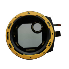 (Yellow) LCD Display Screen Digitizer Assembly for Garmin Instinct Outdoor GPS Watch