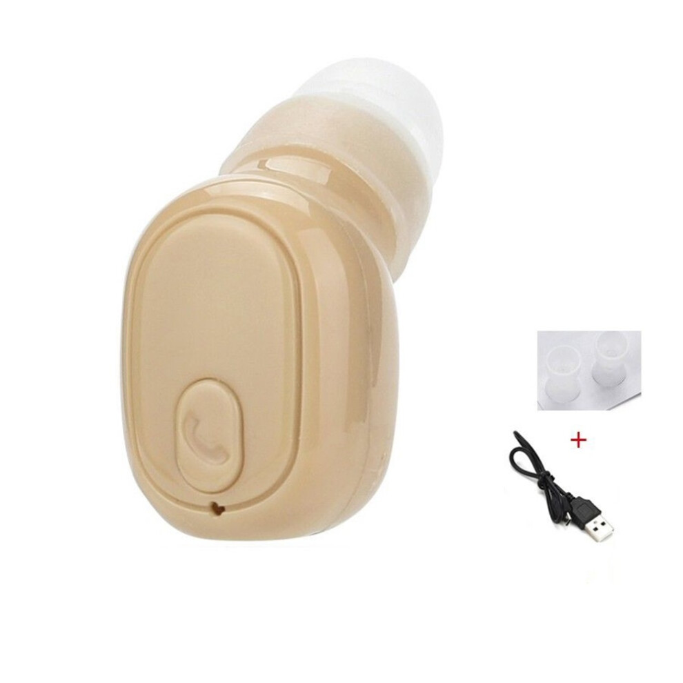 (Complexion) Mini Wireless Bluetooth 4.1 Stereo Headset In-Ear Earphone Earbud+Mic 110691422361