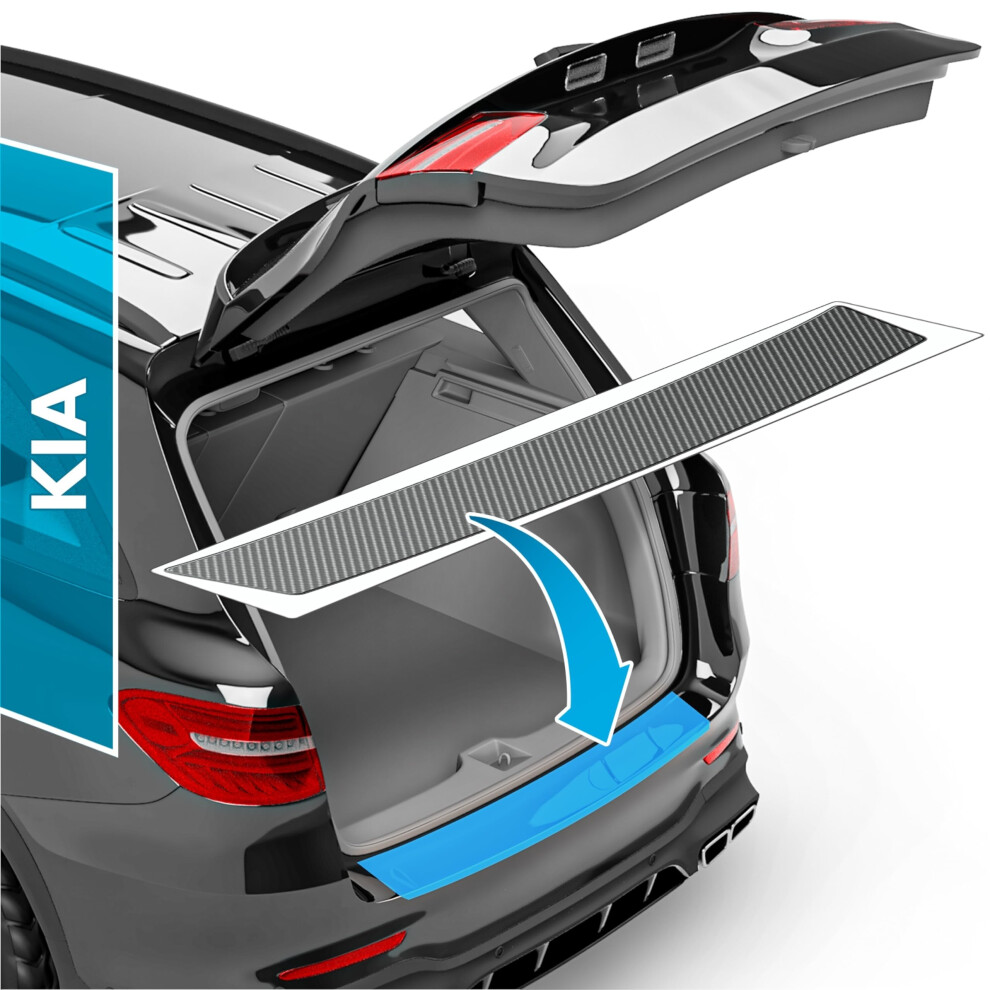 Uprotect Car Bumper Protector Full Set For Kia Sportage 5 (V) Nq5 I 2021-2025 - Rear Bumper Guards For Cars, Anti Scratch, Paint Protector For Sill 5051226227042