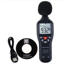 Capteur de Bruit de Haute PréCision DéCibelmèTre, Compteur de Bruit, Enregistreur de Bruit Mesurant L'Enregistrement USB 30-130DB