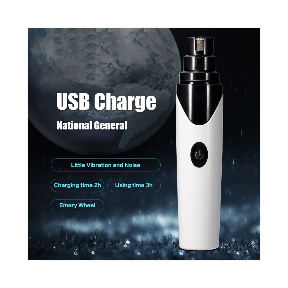 Pet Electric Nail Sharpener Grinder Automatic Clipper Cat Dog Manicure Trimmer