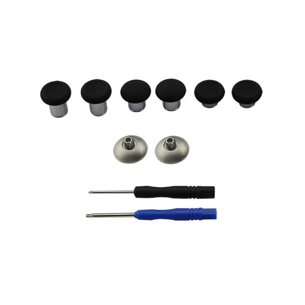 Metal Buttons Mod Kit Thumb Sticks Joystick For Xbox one Elite PS4 Controller