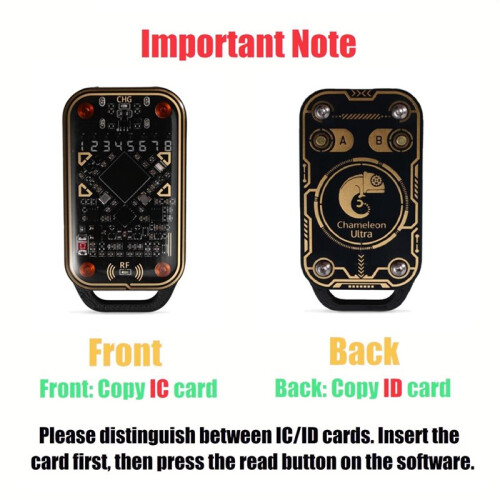 Chameleon Ultra V3.0 RFID Smartcard-Emulator-Lesegerät + 6 UID/CUIDs 2