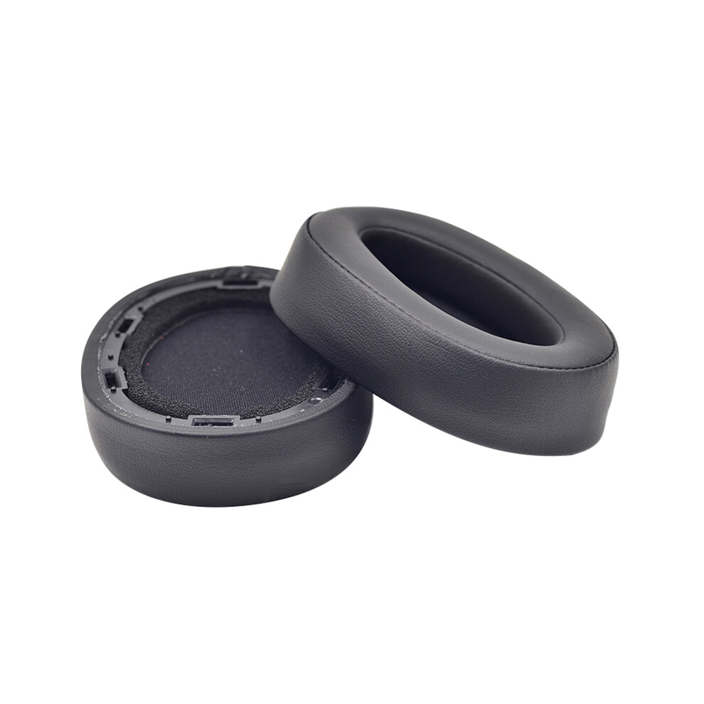 (Black) Replacement Cushions Ear Pads Headband For Sony Wh-H900n Mdr-100Abn Headphone Black 110691418302