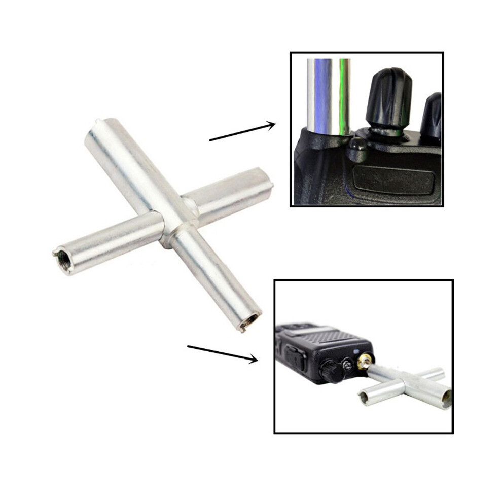 Cross Shaped Repair Tool Destuffing For Kenwood Two Way Radio Walkie Talkie 110691418623