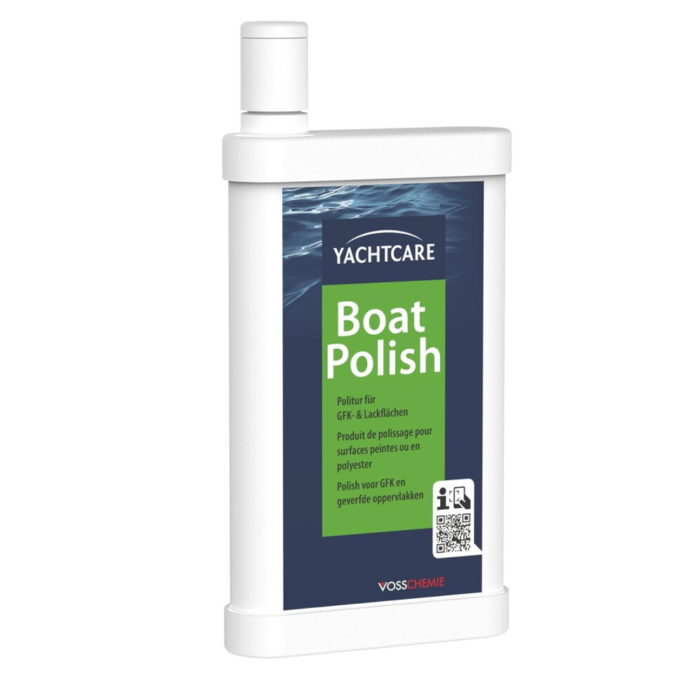 Yachtcare Boat Polish 500 Ml, Polish For Boat And Caravan And Other Plastic Surfaces, Light/Blue 5051226250781