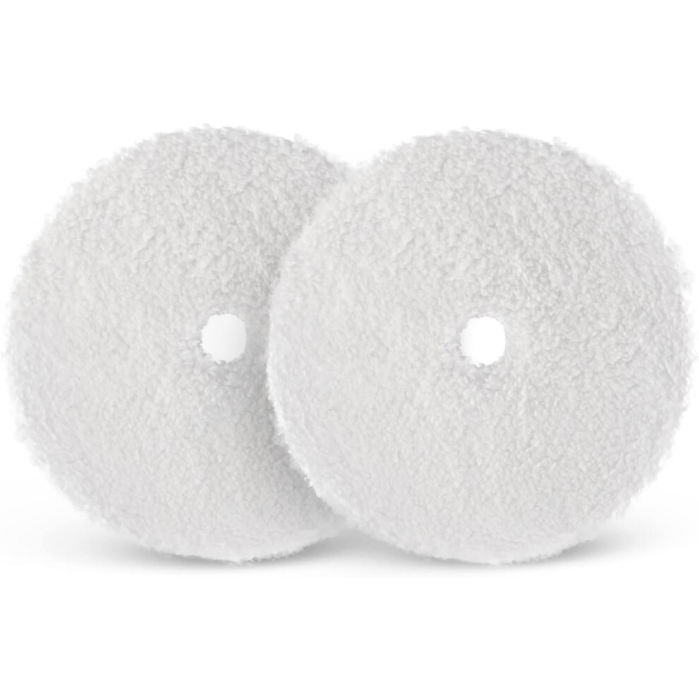 Spta Microfiber Cutting Pads, Microfiber Finishing Pads 2Pcs 5Inch/6Inch Microfiber Finishing Disc Soft Wax Removal Pad For Dual Action Car Polisher 5051226248962