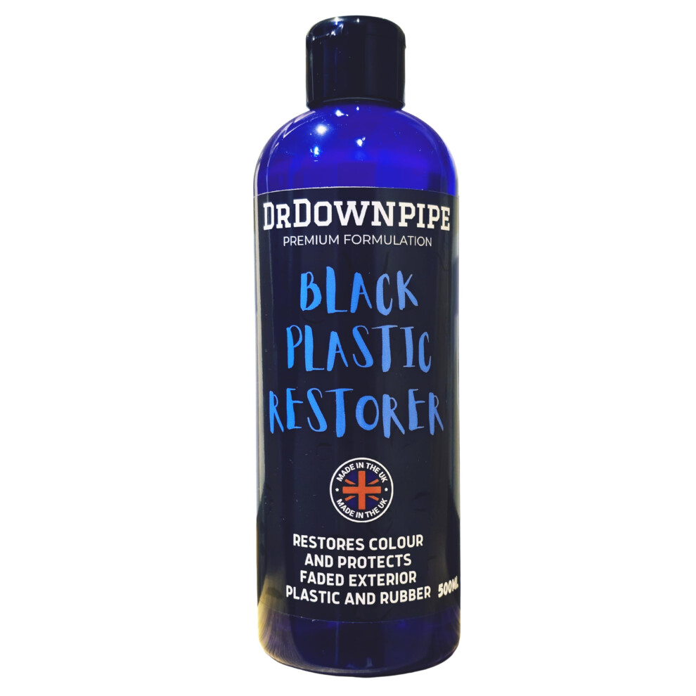Trim Restorer Back To Exterior Plastic Restorer Car Rubber Restorer Back To Plastic Parts Refurbish Agent, Plastic Parts Refurbish Agent Black 5051226246937