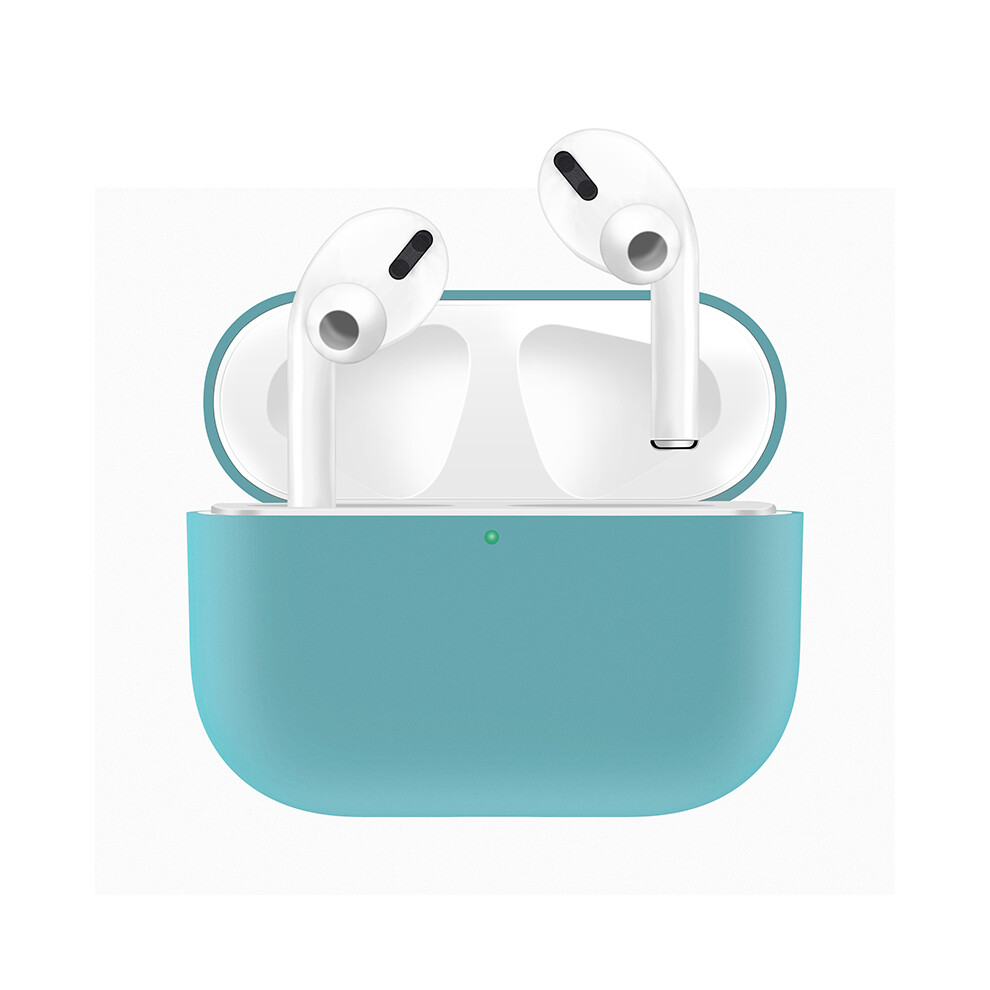 (Green) For Apple Airpods Pro 2019 Wireless Charging Case Silicone Protective Cover Skin Green 110691425454