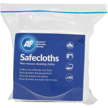 AF Safecloths General Use Absorbent Lint-free 340x320mm Ref SCH050 [Pack of 50], White