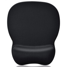 KTRIO Mouse Mat Wrist Support Gel Mouse Pad with Wrist Support, Ergonomic Mousepad Gel Mouse Mat for Computer Laptop, Pain Relief Mouse Wrist Rest