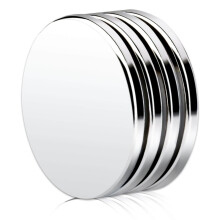 30x3mm Super Strong Fridge Magnets, Large Neodymium Disc Magnets, Heavy Duty Crafts Magnets, Round Rare Earth Magnets for Crafts, DIY, Building,