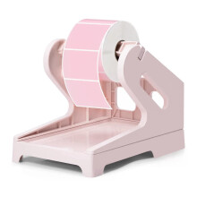 Label Holder, Thermal Shipping Label Holder, Label Dispenser Label Stand Desktop Printer Holder for Thermal Label Roll Fanfold Labels
