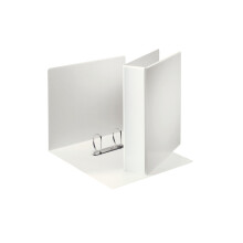 Leitz 49742 A4 Presentation Ring Binder with Pouches and 2 Rings 50 mm Width White Polypropylene