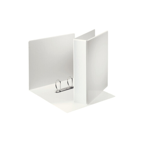 Leitz 49742 A4 Presentation Ring Binder with Pouches and 2 Rings 50 mm Width White Polypropylene