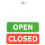TRQdesign Double Sided Hanging Open/Closed door sign 1