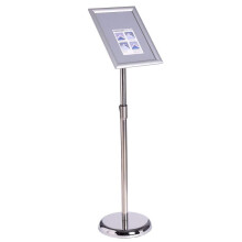 VAIIGO A3 Sign Holder Stand, Adjustable Poster Stand, Pedestal Sign Holder Floor Standing with Aluminum Snap Frame, Menu Frame Display Stands for