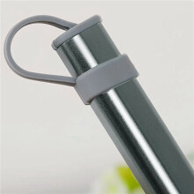 4X Tubes de Rangement pour Baguettes BoîTe en Alliage D'Aluminium pour BoîTe de Rangement pour Baguettes en Titane Sans Baguettes Gris