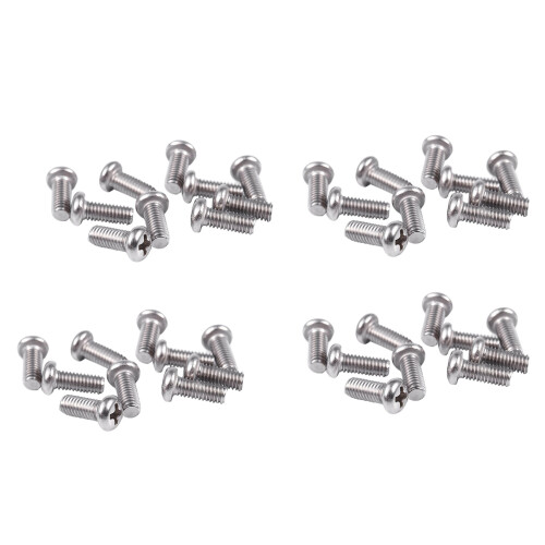 40 Pieces Ordinateur TV Moniteur LCD Support Support Vis de Montage M4X10mm