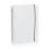 A5 6 Ring Binder Cover with Snap Button Closure Loose Leaf Folders Notebook Shell Protector for 6 Hole Planner Pages Refill Insert (Translucent 1
