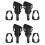 4Pcs Car Front Windshield Wiper Water Spray Nozzle for 07-12  Caliber 1