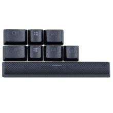(Black) PBT Keycaps Key Caps For Corsair K70 Logitech G710 Mechanical Keyboard